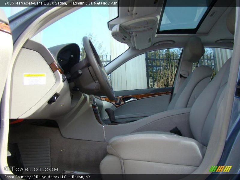 Platinum Blue Metallic / Ash 2006 Mercedes-Benz E 350 Sedan