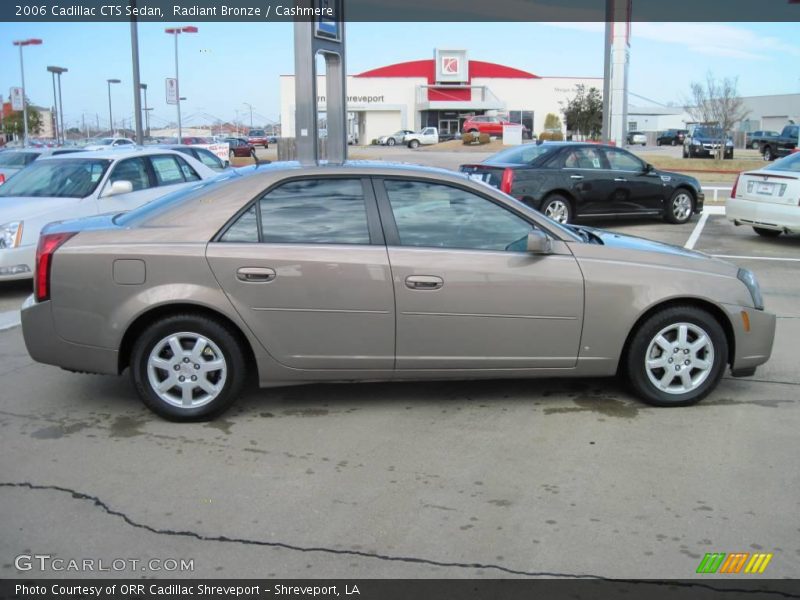 Radiant Bronze / Cashmere 2006 Cadillac CTS Sedan