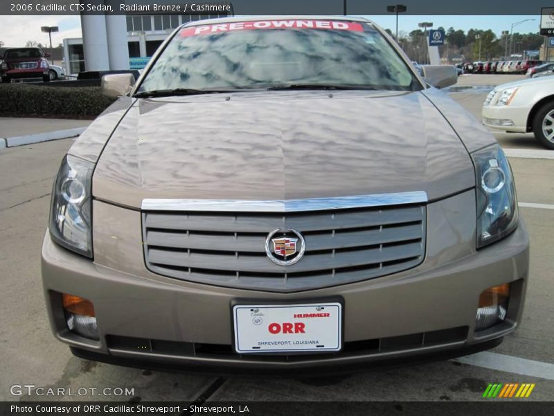 Radiant Bronze / Cashmere 2006 Cadillac CTS Sedan