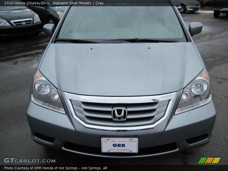 Alabaster Silver Metallic / Gray 2010 Honda Odyssey EX-L