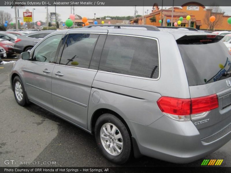 Alabaster Silver Metallic / Gray 2010 Honda Odyssey EX-L
