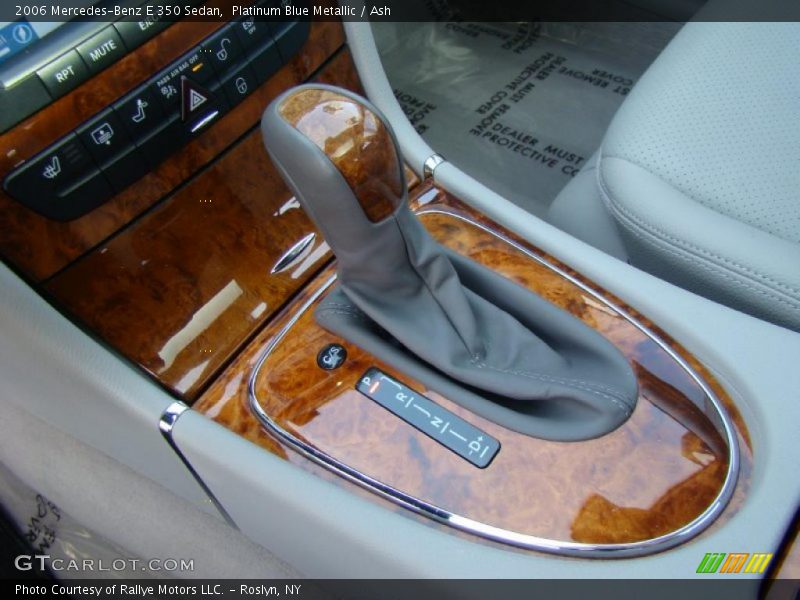 Platinum Blue Metallic / Ash 2006 Mercedes-Benz E 350 Sedan