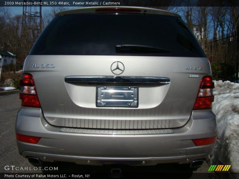 Pewter Metallic / Cashmere 2009 Mercedes-Benz ML 350 4Matic