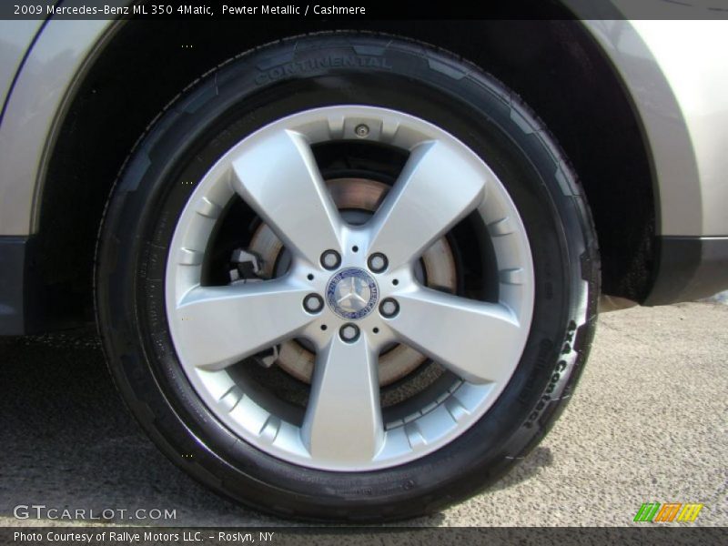 Pewter Metallic / Cashmere 2009 Mercedes-Benz ML 350 4Matic