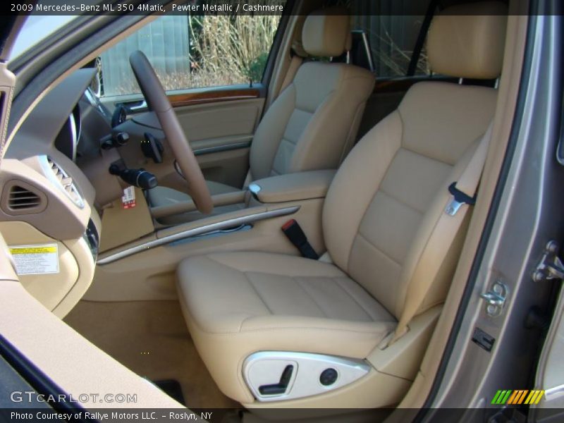 Pewter Metallic / Cashmere 2009 Mercedes-Benz ML 350 4Matic