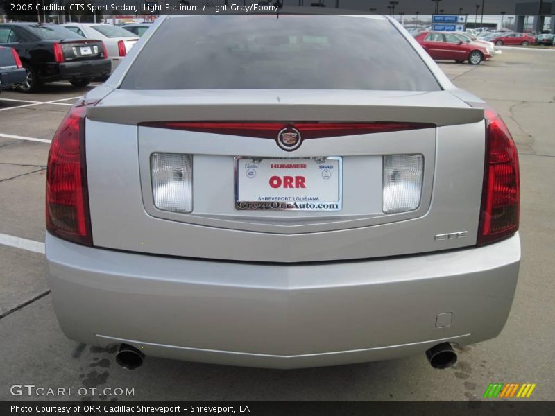 Light Platinum / Light Gray/Ebony 2006 Cadillac CTS Sport Sedan