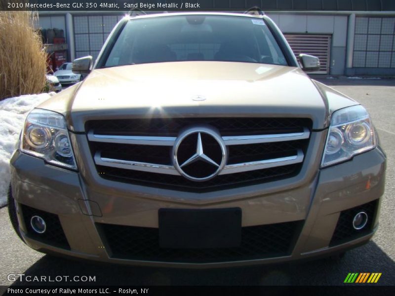 Sand Beige Metallic / Black 2010 Mercedes-Benz GLK 350 4Matic