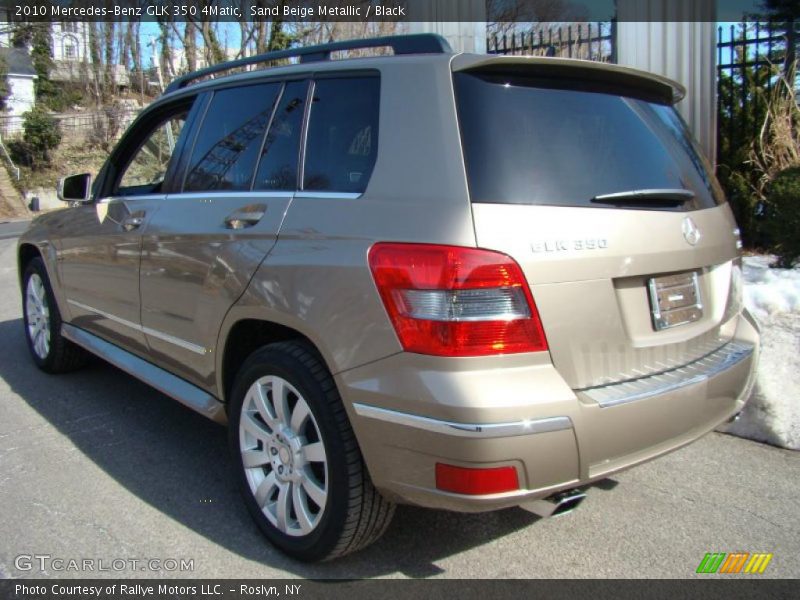 Sand Beige Metallic / Black 2010 Mercedes-Benz GLK 350 4Matic