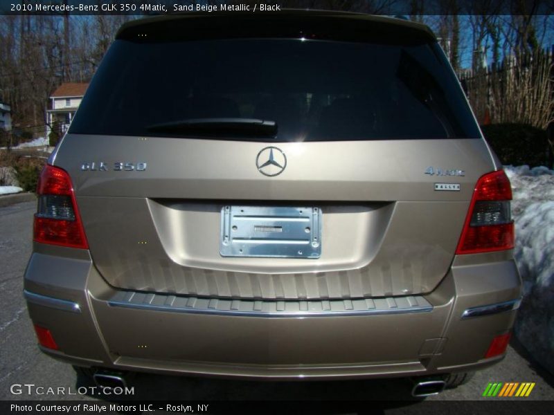 Sand Beige Metallic / Black 2010 Mercedes-Benz GLK 350 4Matic