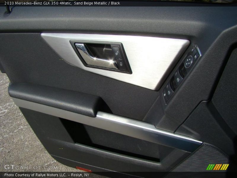 Sand Beige Metallic / Black 2010 Mercedes-Benz GLK 350 4Matic