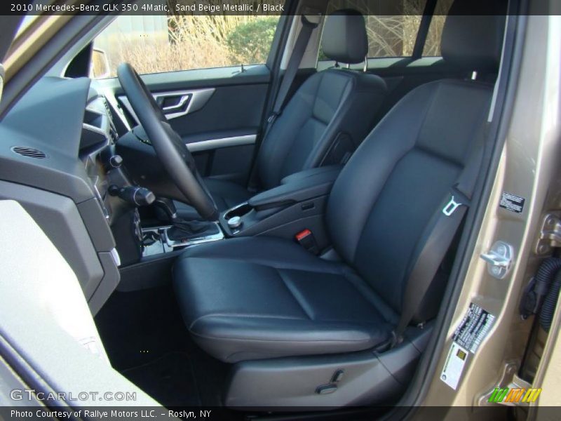 Sand Beige Metallic / Black 2010 Mercedes-Benz GLK 350 4Matic