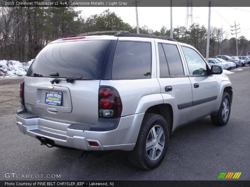 Silverstone Metallic / Light Gray 2005 Chevrolet TrailBlazer LS 4x4
