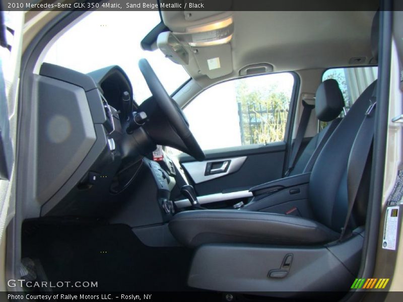 Sand Beige Metallic / Black 2010 Mercedes-Benz GLK 350 4Matic
