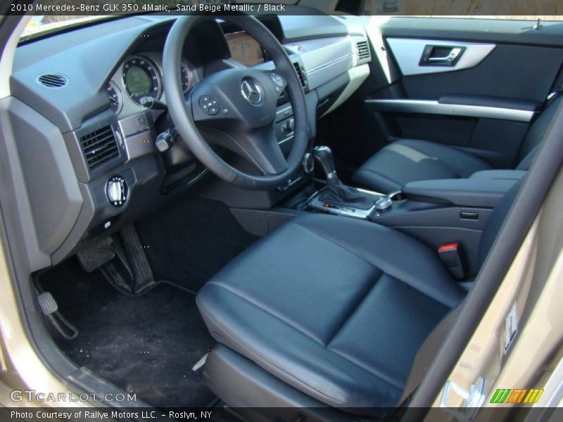 Sand Beige Metallic / Black 2010 Mercedes-Benz GLK 350 4Matic