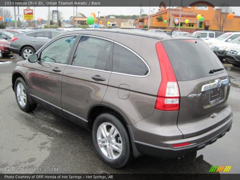 Urban Titanium Metallic / Black 2010 Honda CR-V EX