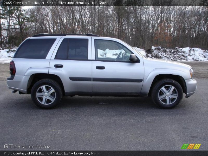 Silverstone Metallic / Light Gray 2005 Chevrolet TrailBlazer LS 4x4