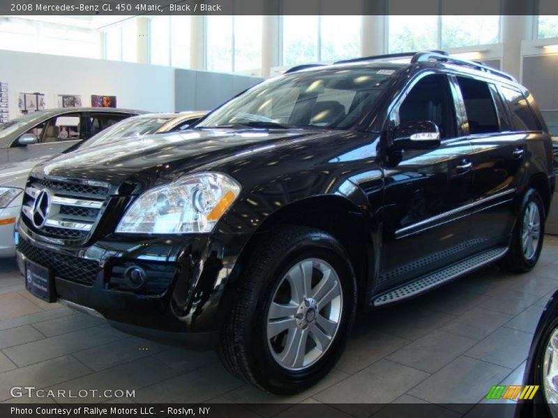 Black / Black 2008 Mercedes-Benz GL 450 4Matic