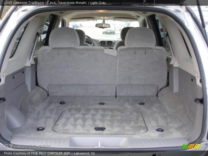 Silverstone Metallic / Light Gray 2005 Chevrolet TrailBlazer LS 4x4