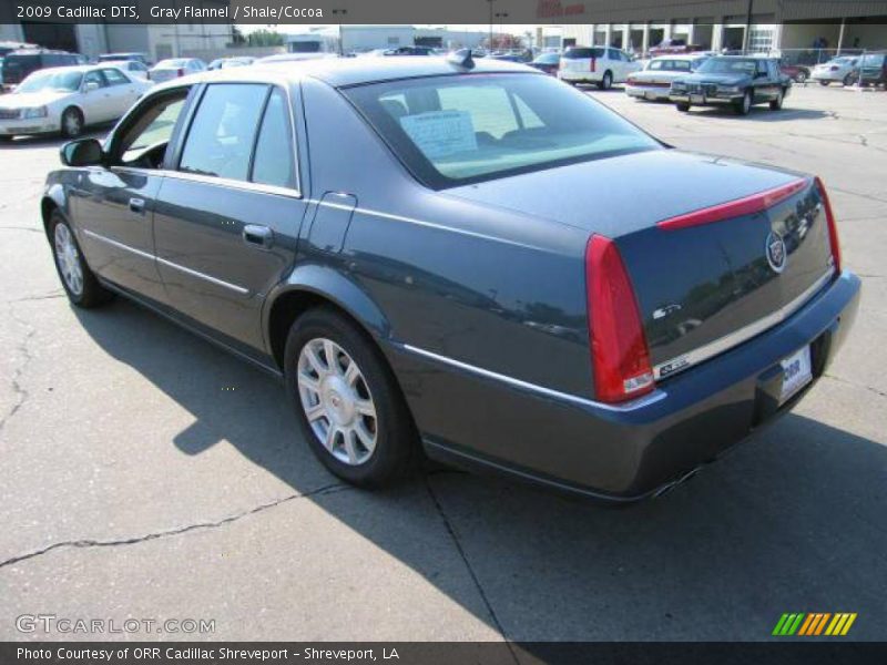Gray Flannel / Shale/Cocoa 2009 Cadillac DTS