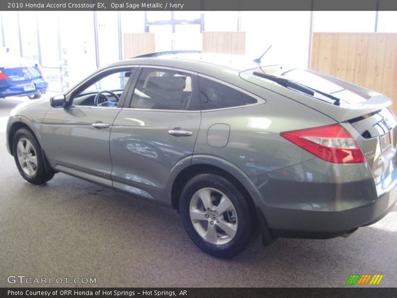 Opal Sage Metallic / Ivory 2010 Honda Accord Crosstour EX