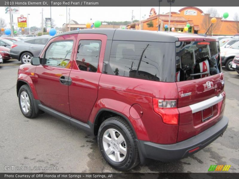 Tango Red Pearl / Titanium 2010 Honda Element EX