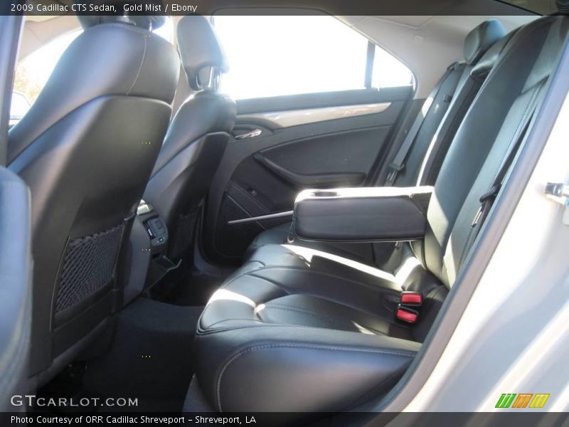 Gold Mist / Ebony 2009 Cadillac CTS Sedan
