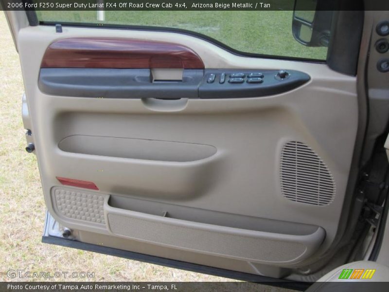 Arizona Beige Metallic / Tan 2006 Ford F250 Super Duty Lariat FX4 Off Road Crew Cab 4x4
