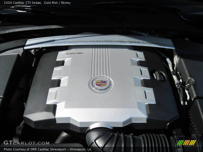 Gold Mist / Ebony 2009 Cadillac CTS Sedan