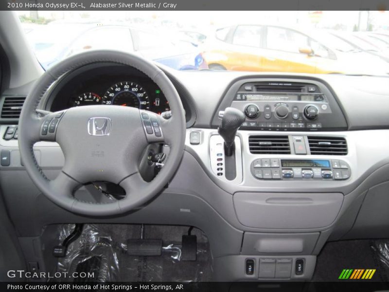 Alabaster Silver Metallic / Gray 2010 Honda Odyssey EX-L