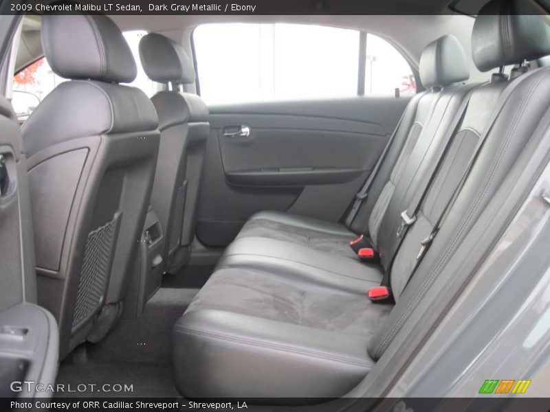 Dark Gray Metallic / Ebony 2009 Chevrolet Malibu LT Sedan
