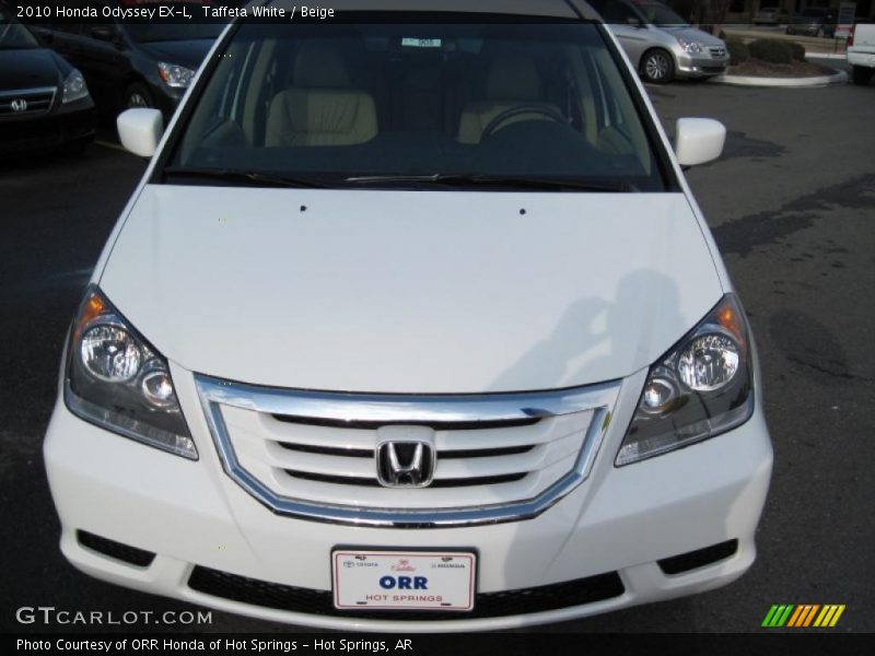 Taffeta White / Beige 2010 Honda Odyssey EX-L