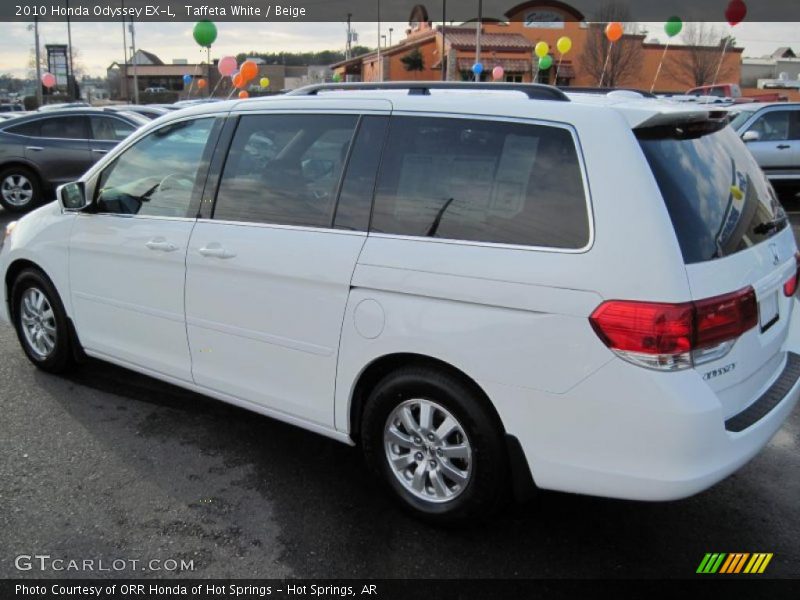 Taffeta White / Beige 2010 Honda Odyssey EX-L