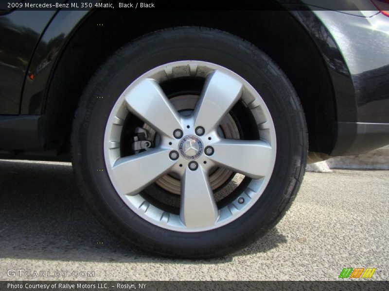 Black / Black 2009 Mercedes-Benz ML 350 4Matic
