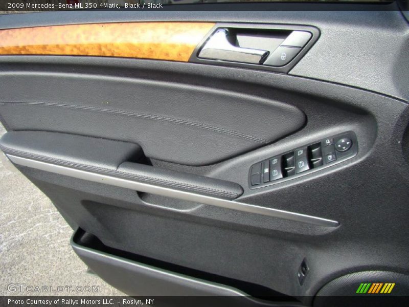 Black / Black 2009 Mercedes-Benz ML 350 4Matic