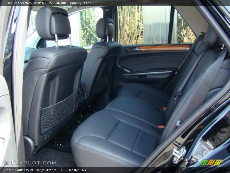 Black / Black 2009 Mercedes-Benz ML 350 4Matic
