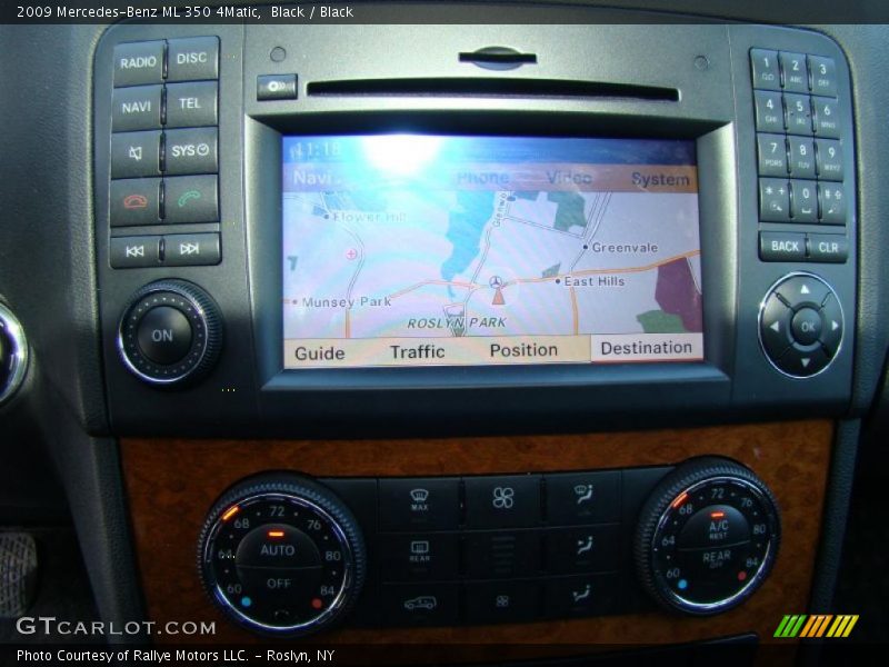 Black / Black 2009 Mercedes-Benz ML 350 4Matic