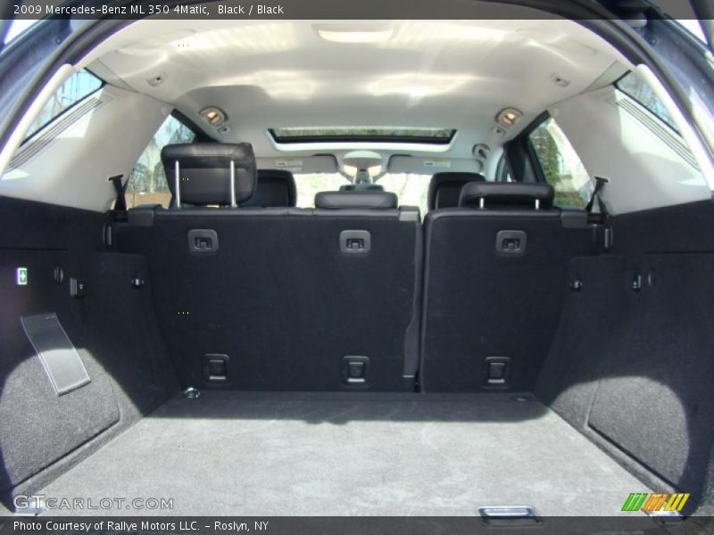 Black / Black 2009 Mercedes-Benz ML 350 4Matic