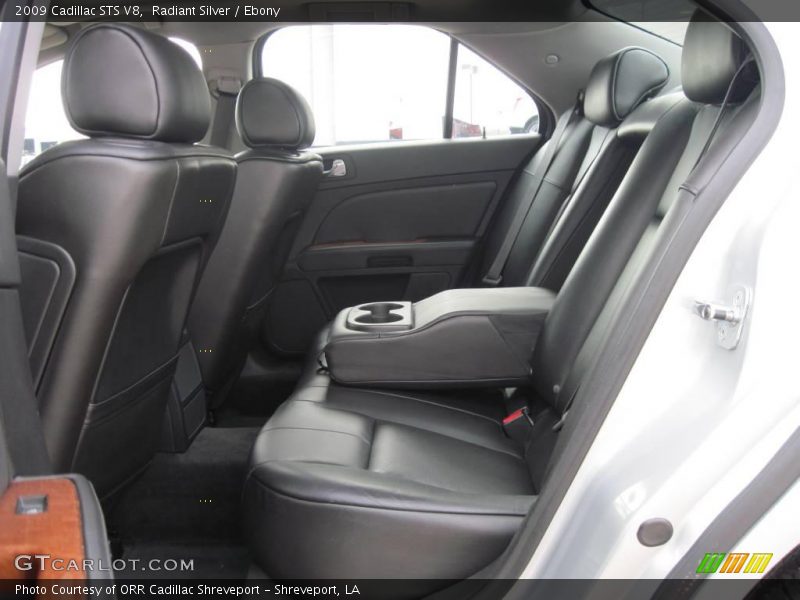 Radiant Silver / Ebony 2009 Cadillac STS V8