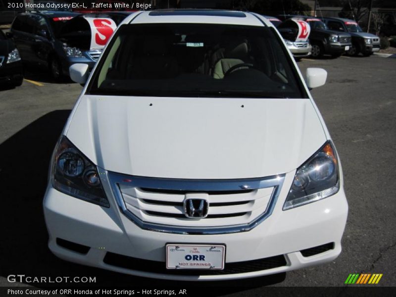 Taffeta White / Beige 2010 Honda Odyssey EX-L