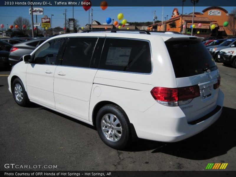 Taffeta White / Beige 2010 Honda Odyssey EX-L