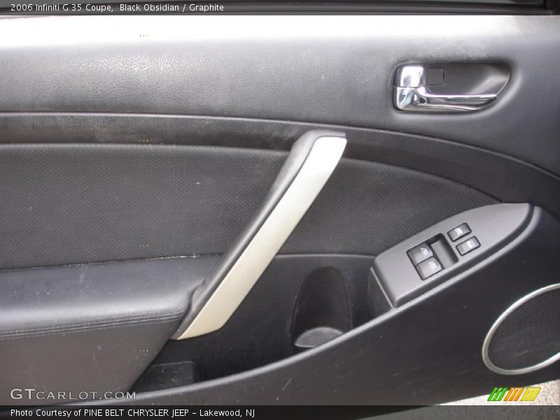 Black Obsidian / Graphite 2006 Infiniti G 35 Coupe