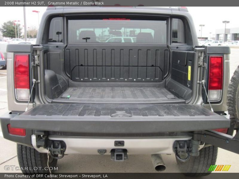 Graystone Metallic / Ebony Black 2008 Hummer H2 SUT