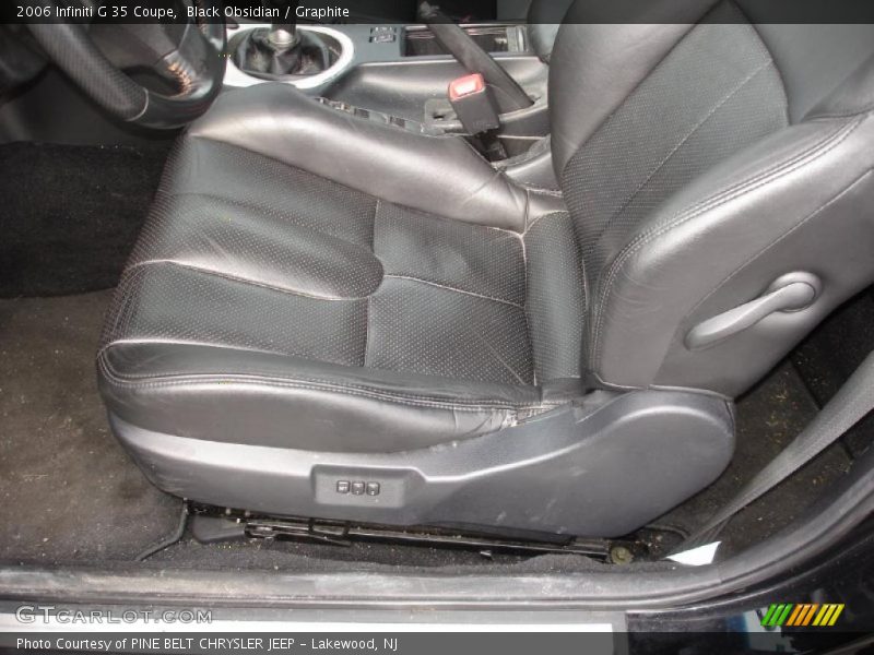 Black Obsidian / Graphite 2006 Infiniti G 35 Coupe
