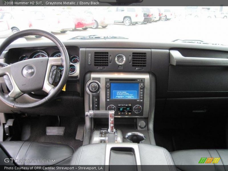 Graystone Metallic / Ebony Black 2008 Hummer H2 SUT