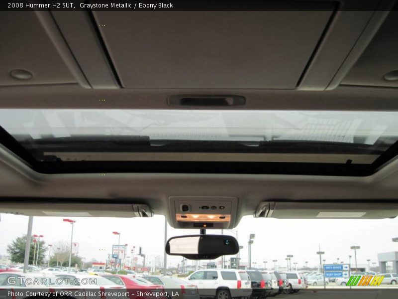 Graystone Metallic / Ebony Black 2008 Hummer H2 SUT