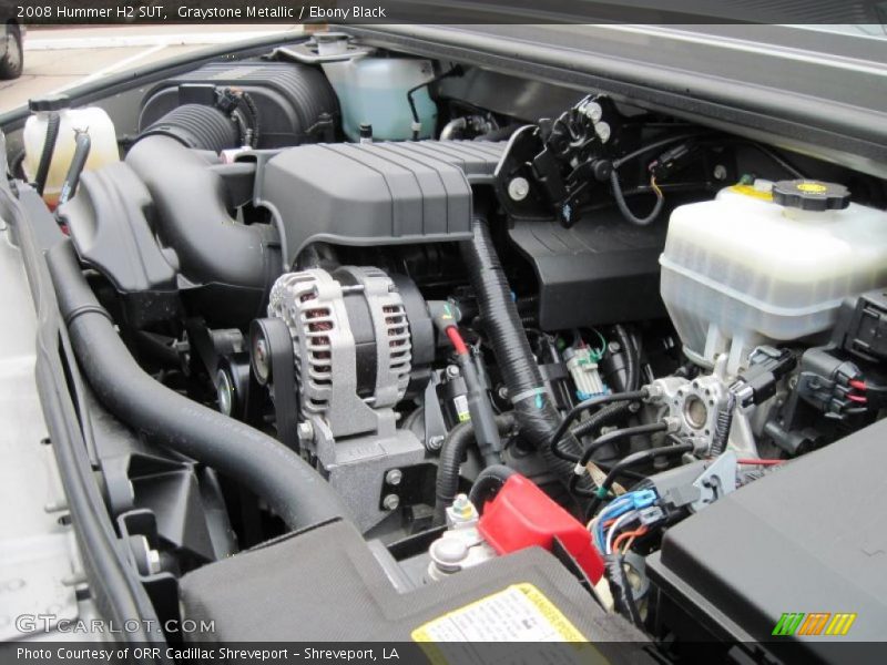 Graystone Metallic / Ebony Black 2008 Hummer H2 SUT