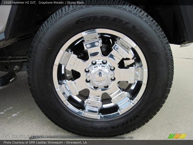 Graystone Metallic / Ebony Black 2008 Hummer H2 SUT