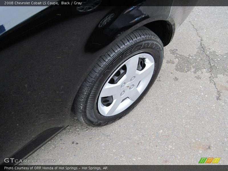 Black / Gray 2008 Chevrolet Cobalt LS Coupe