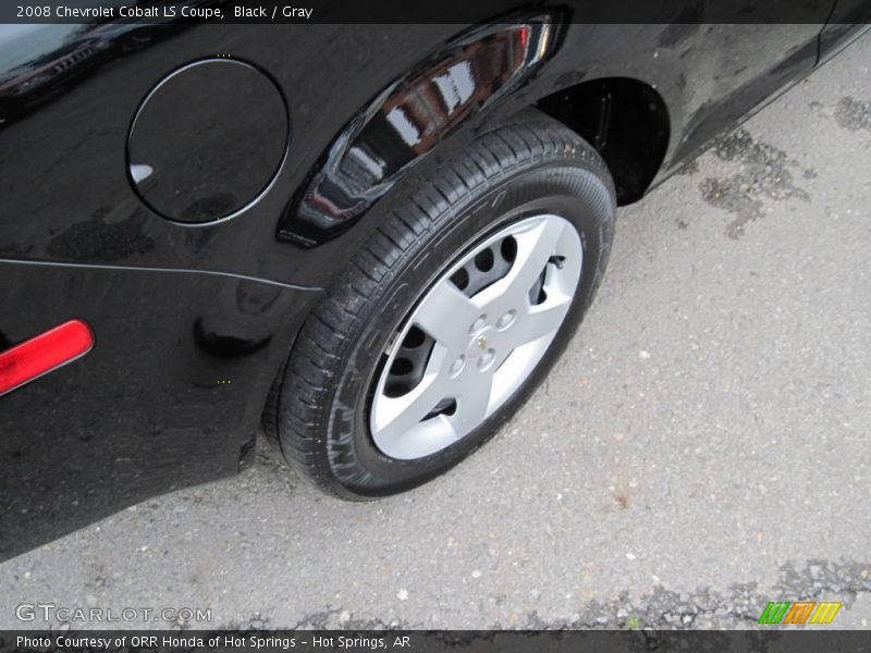 Black / Gray 2008 Chevrolet Cobalt LS Coupe
