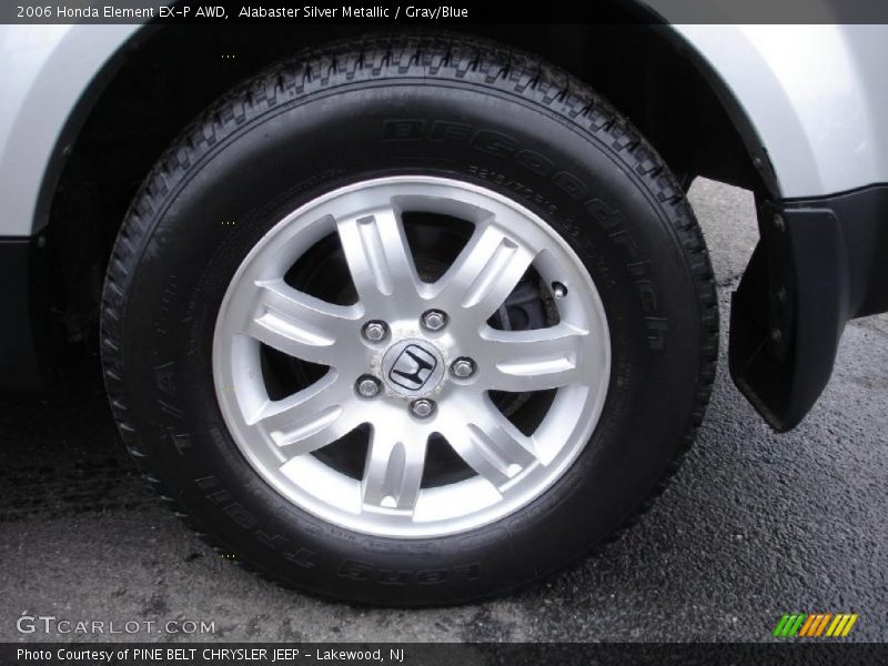 Alabaster Silver Metallic / Gray/Blue 2006 Honda Element EX-P AWD